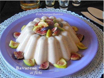 Bavarese ai fichi